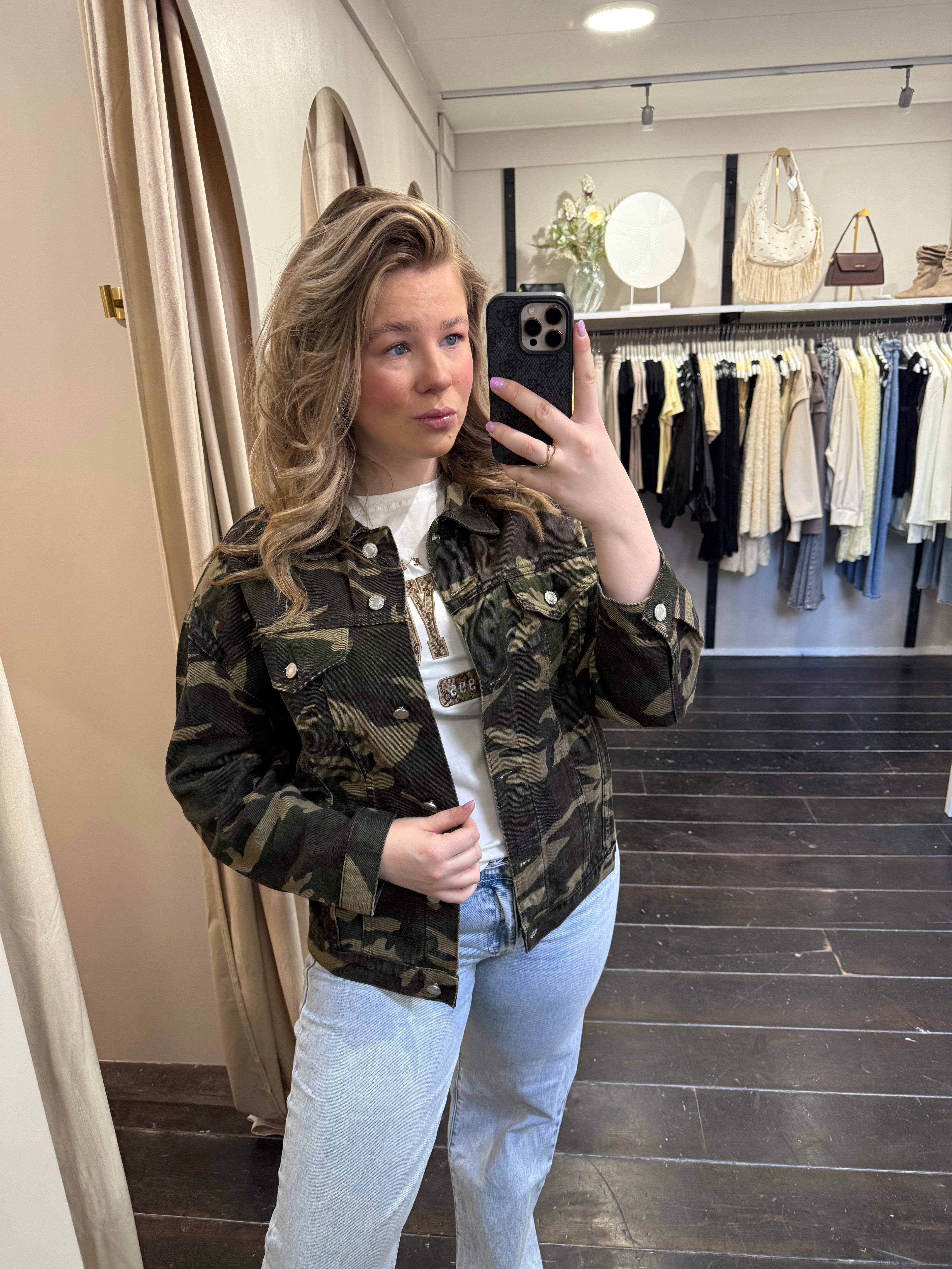 Leger print Jacket