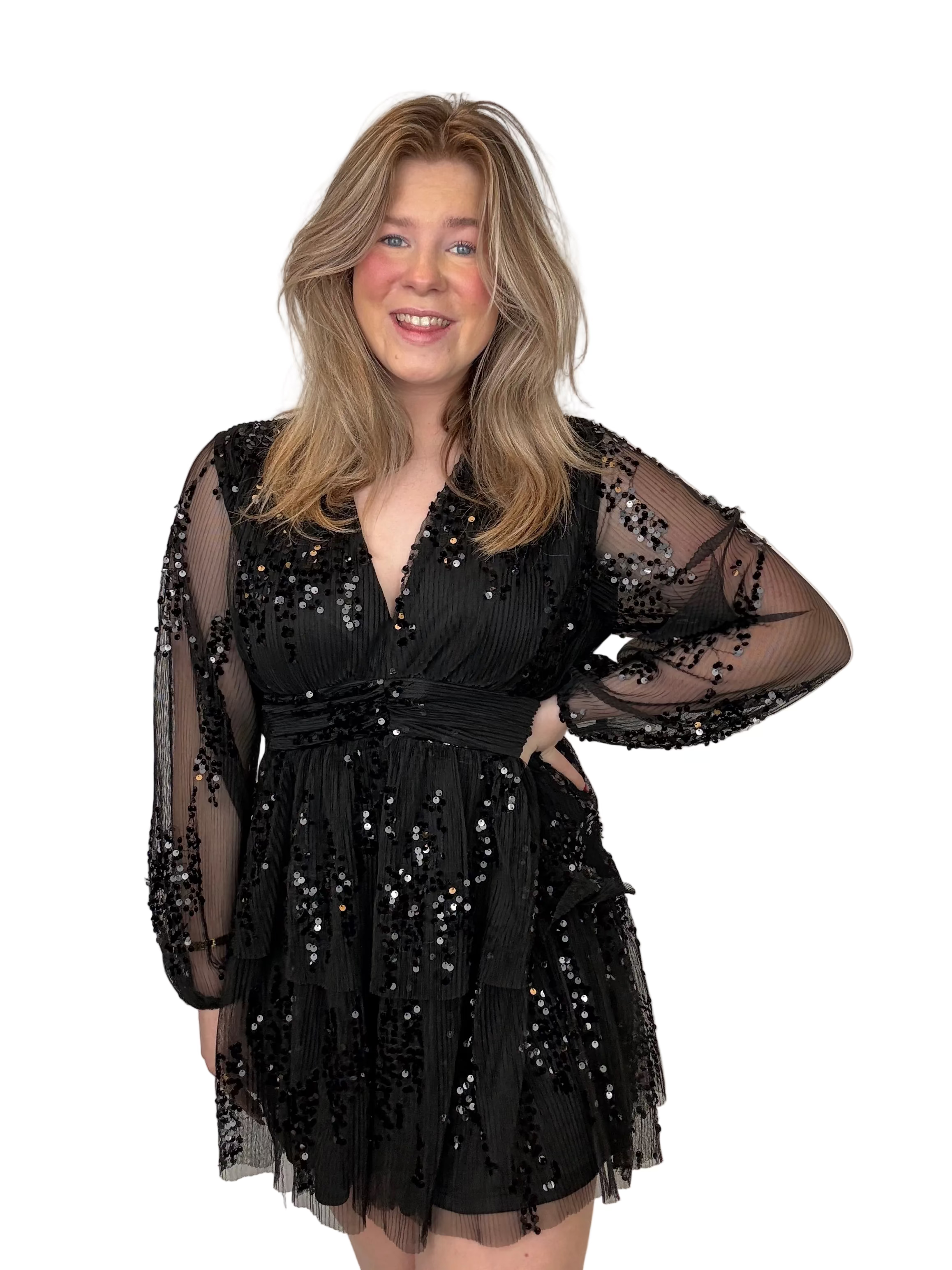 Glamour Dress - Zwart