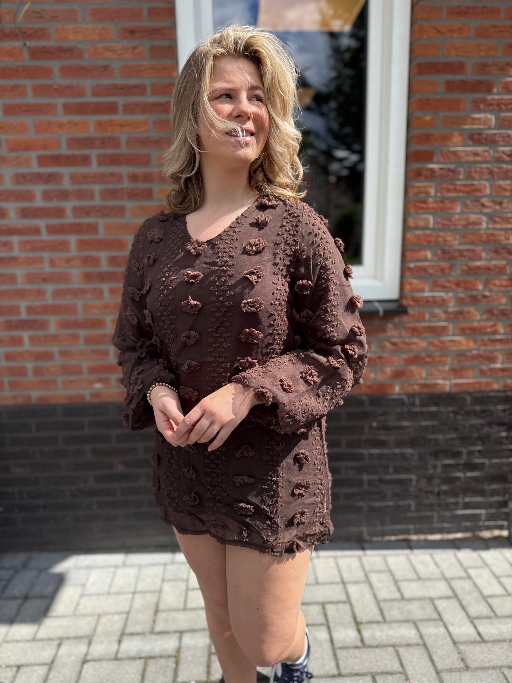 Beau Dress - Donkerbruin