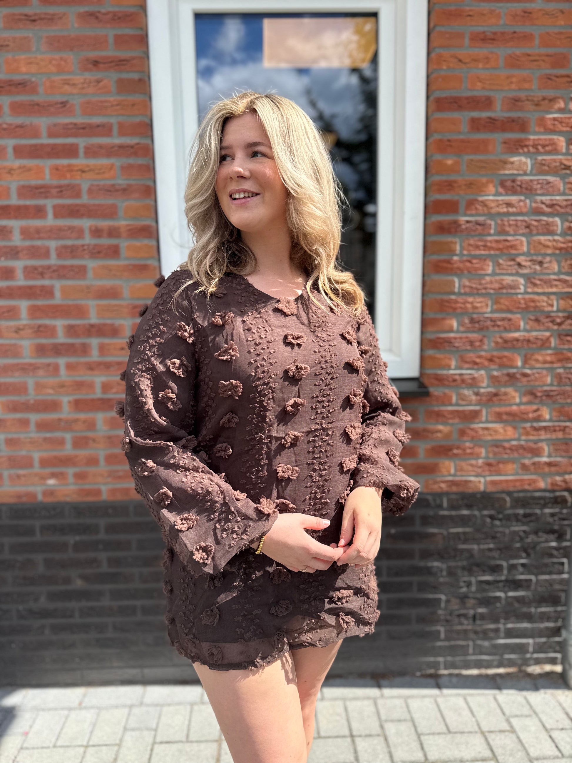 Beau Dress - Donkerbruin