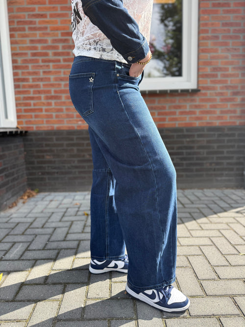 Balloon Jeans - Donkerblauw