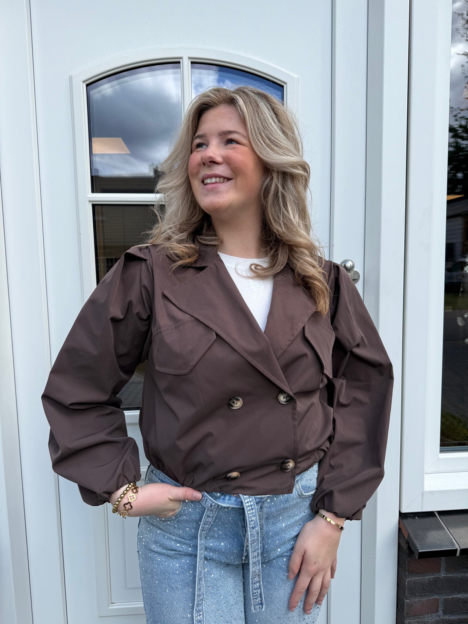 Trenchcoat Jacket - Bruin