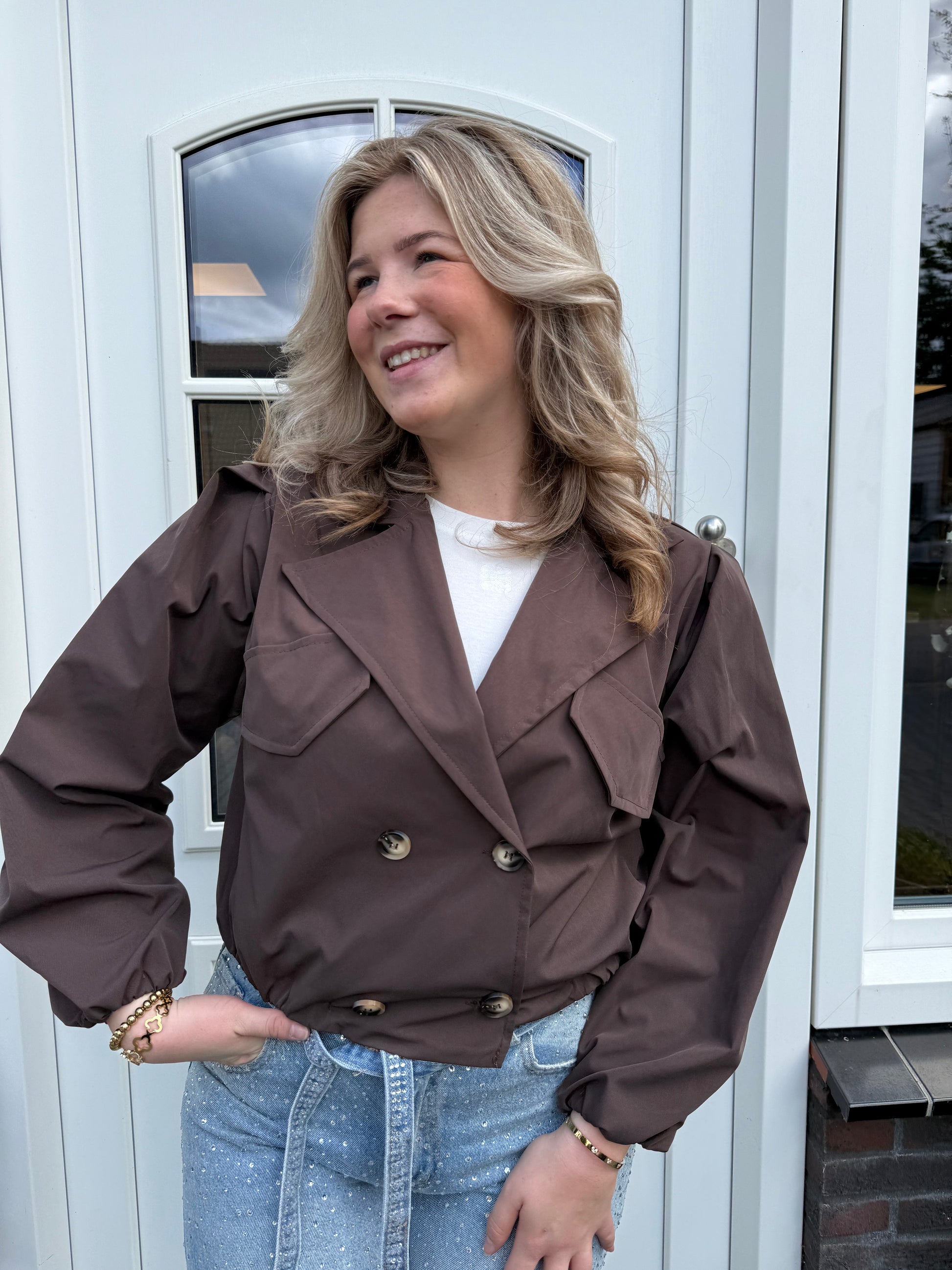 Trenchcoat Jacket - Bruin