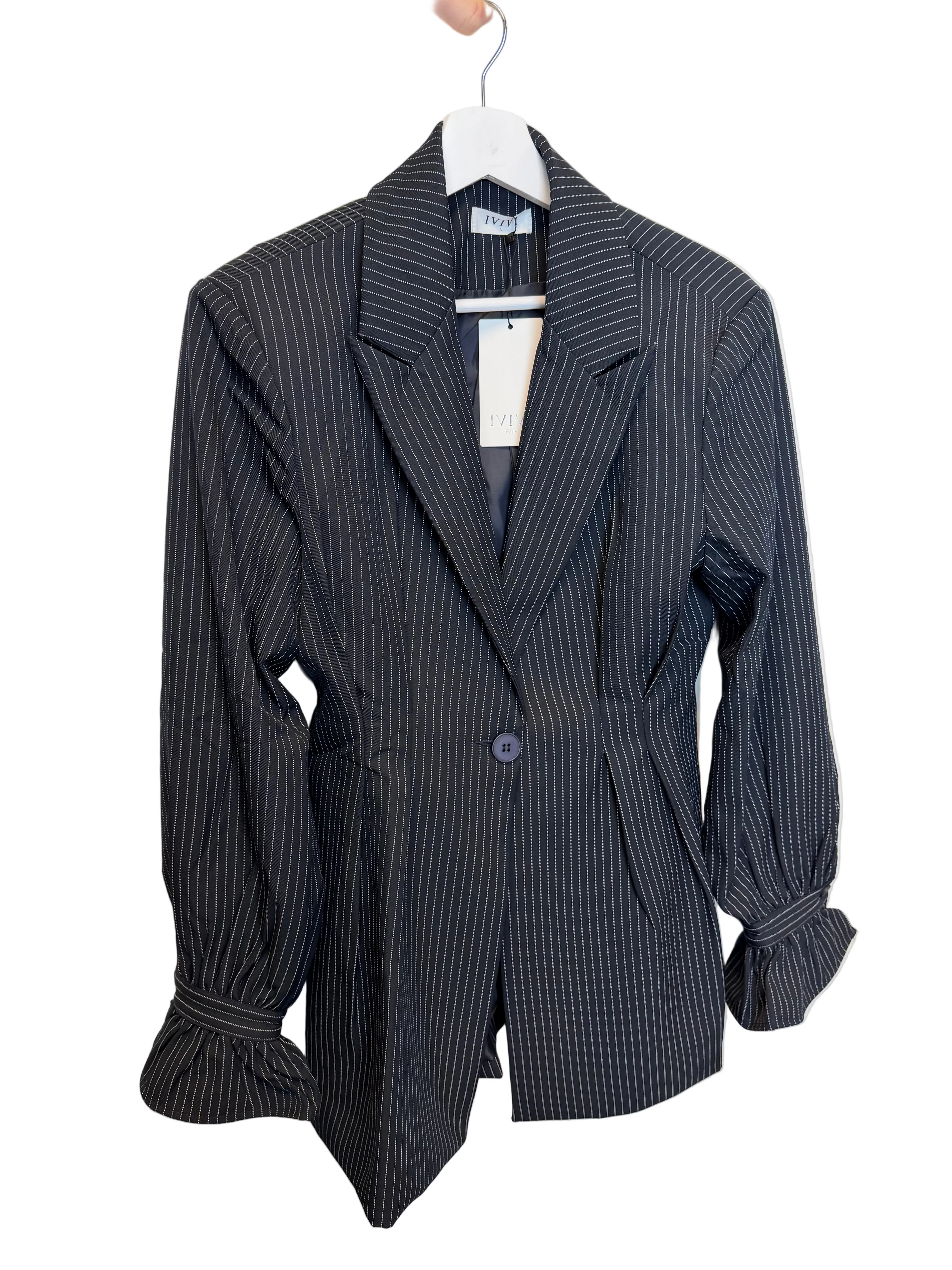 Getailleerde blazer - Navy