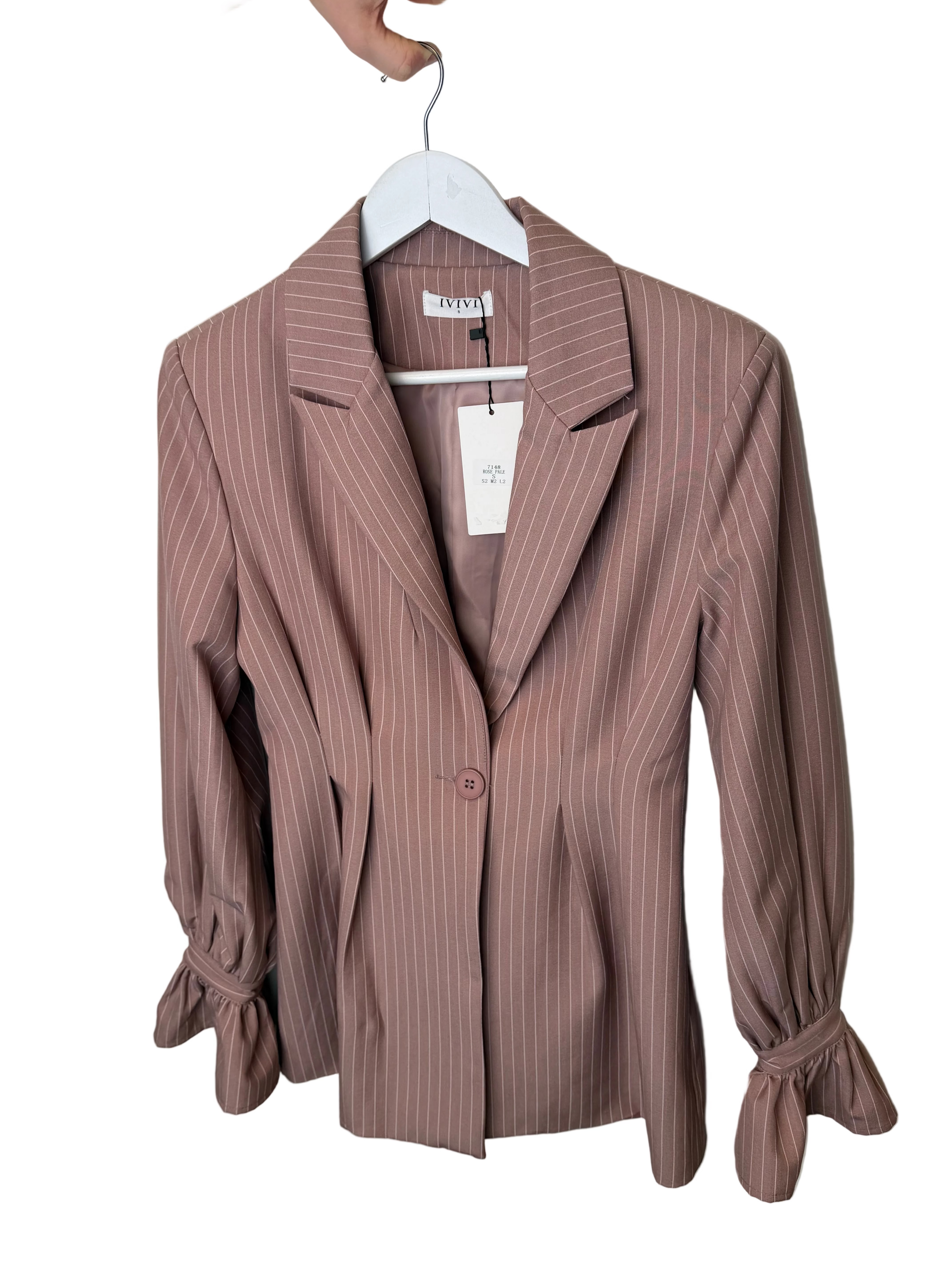 Getailleerde blazer - Navy