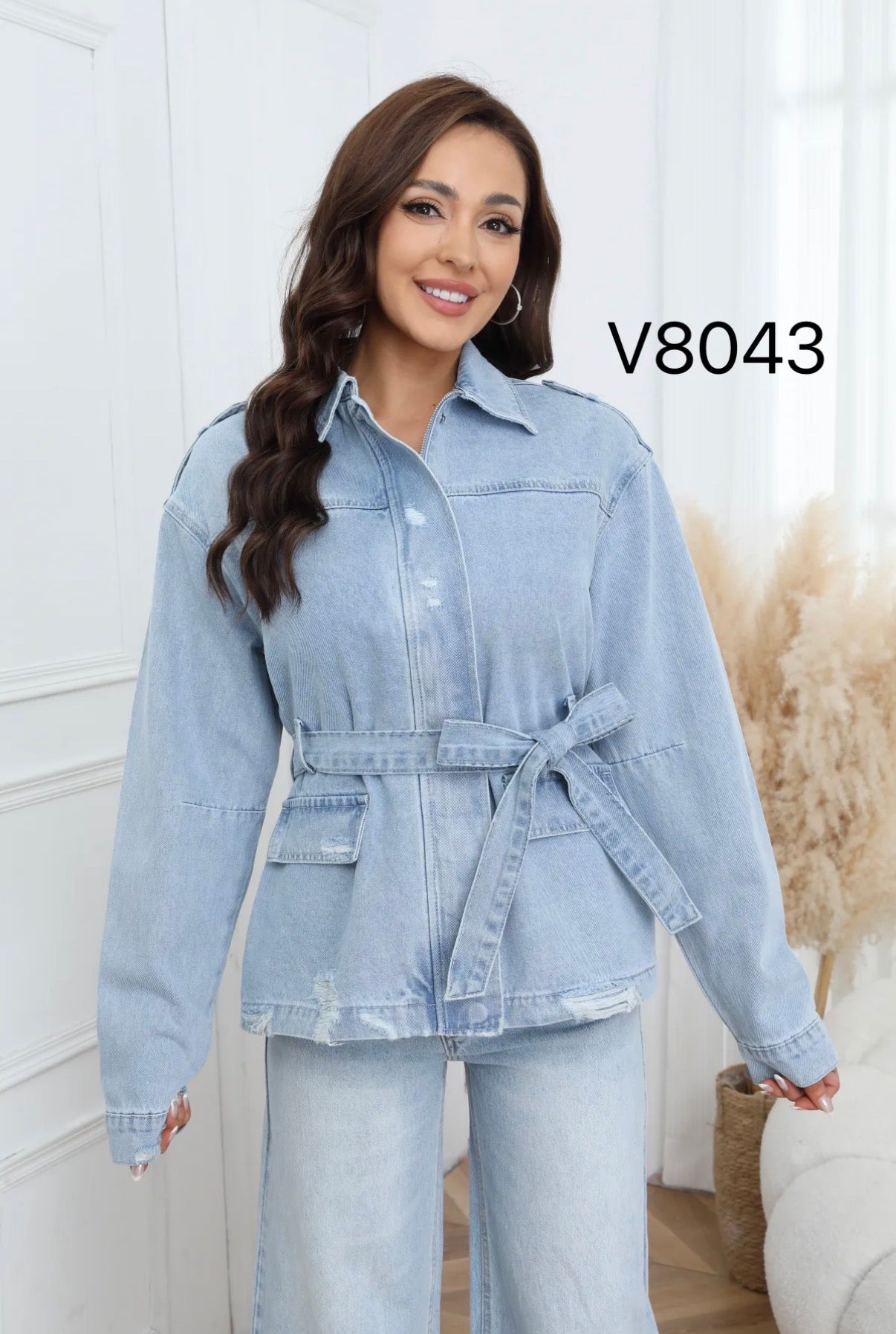 Laulia Jeans Jacket - Licht Blauw