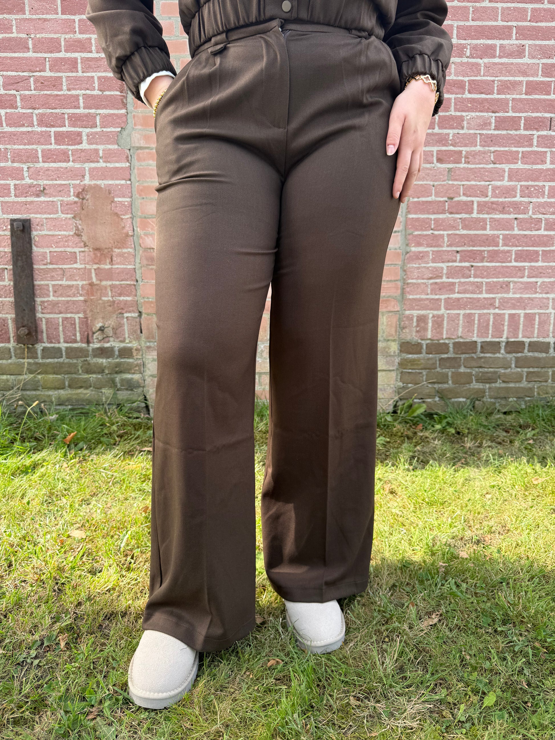 Nala Pantalon - Bruin