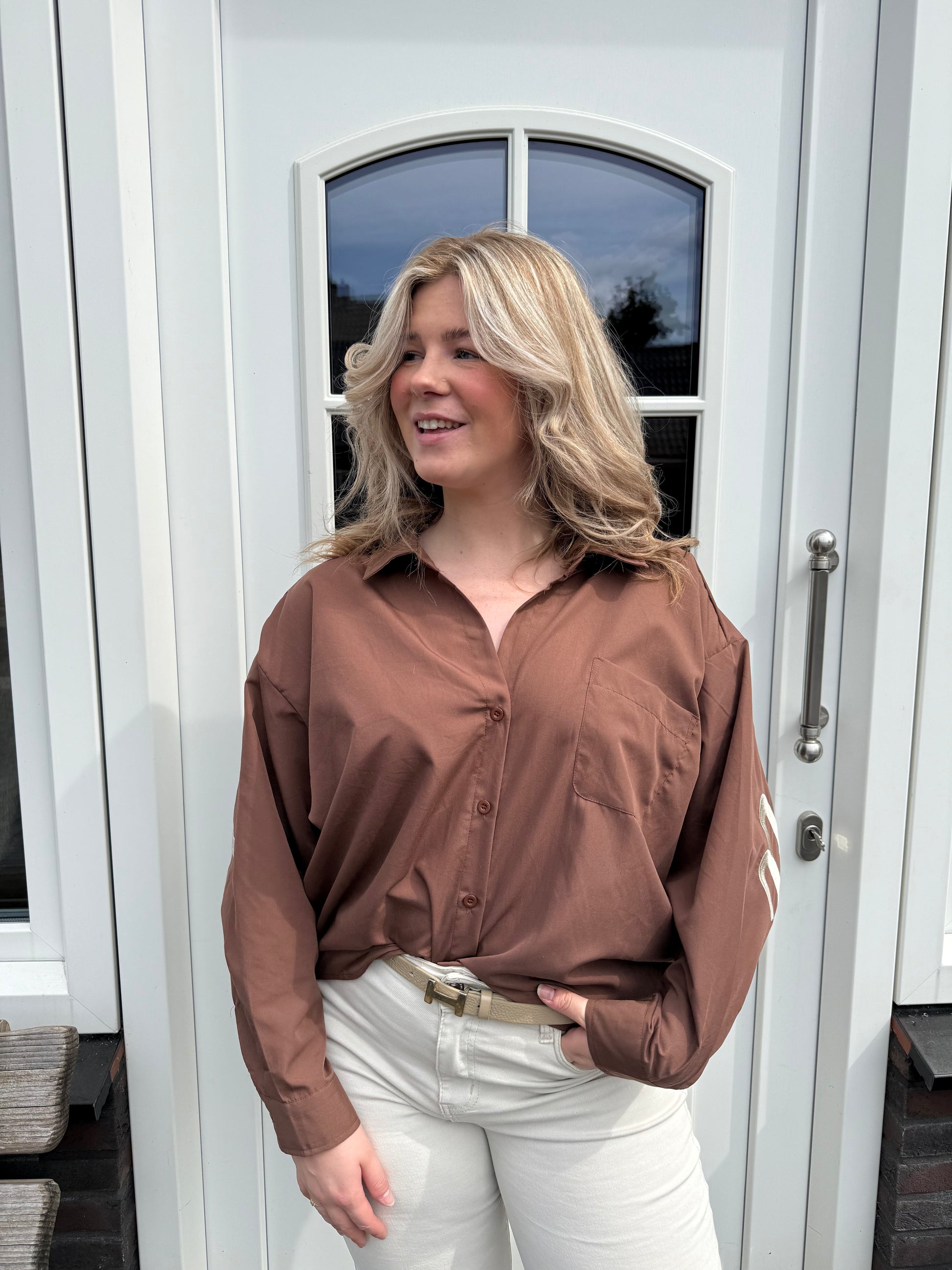 Lotte Blouse - Bruin