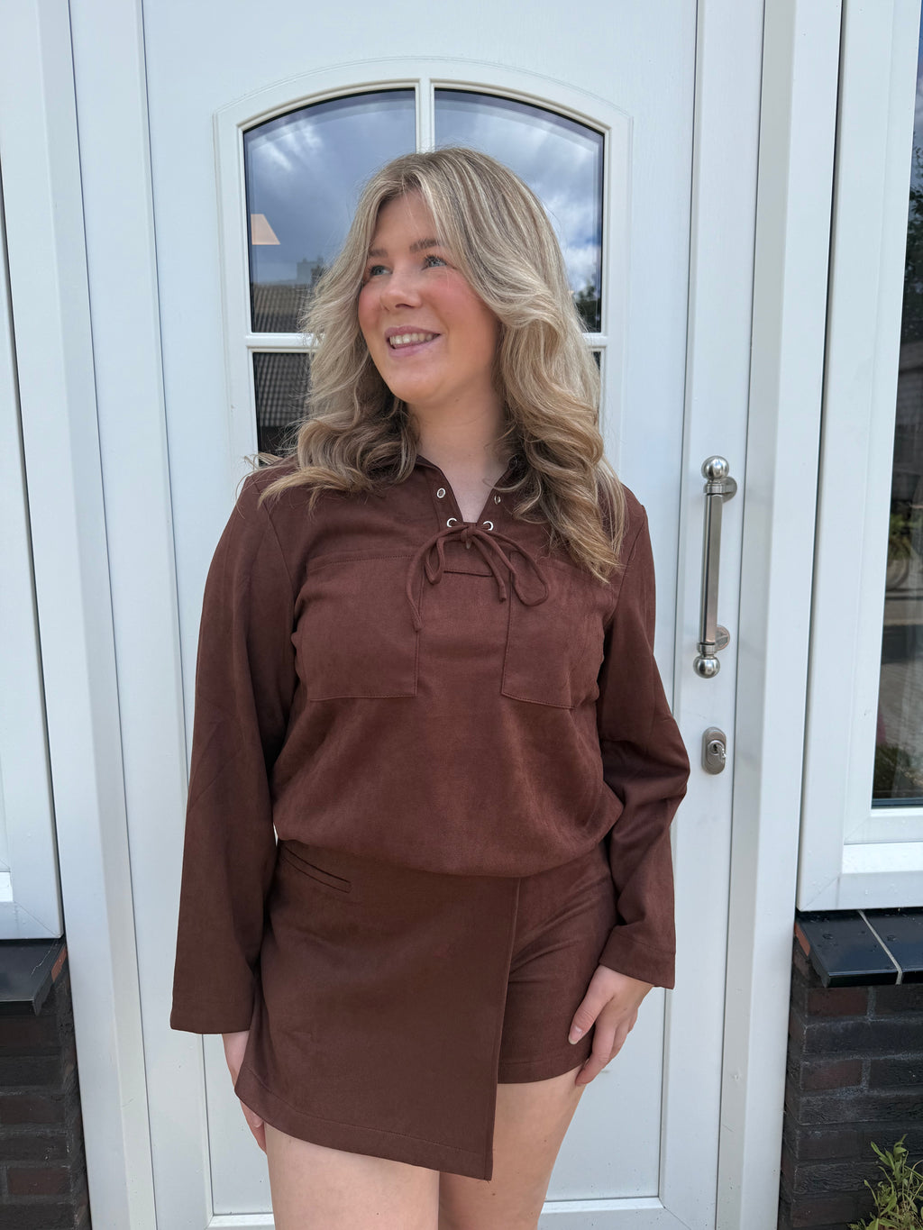 Paulien Blouse - Brown