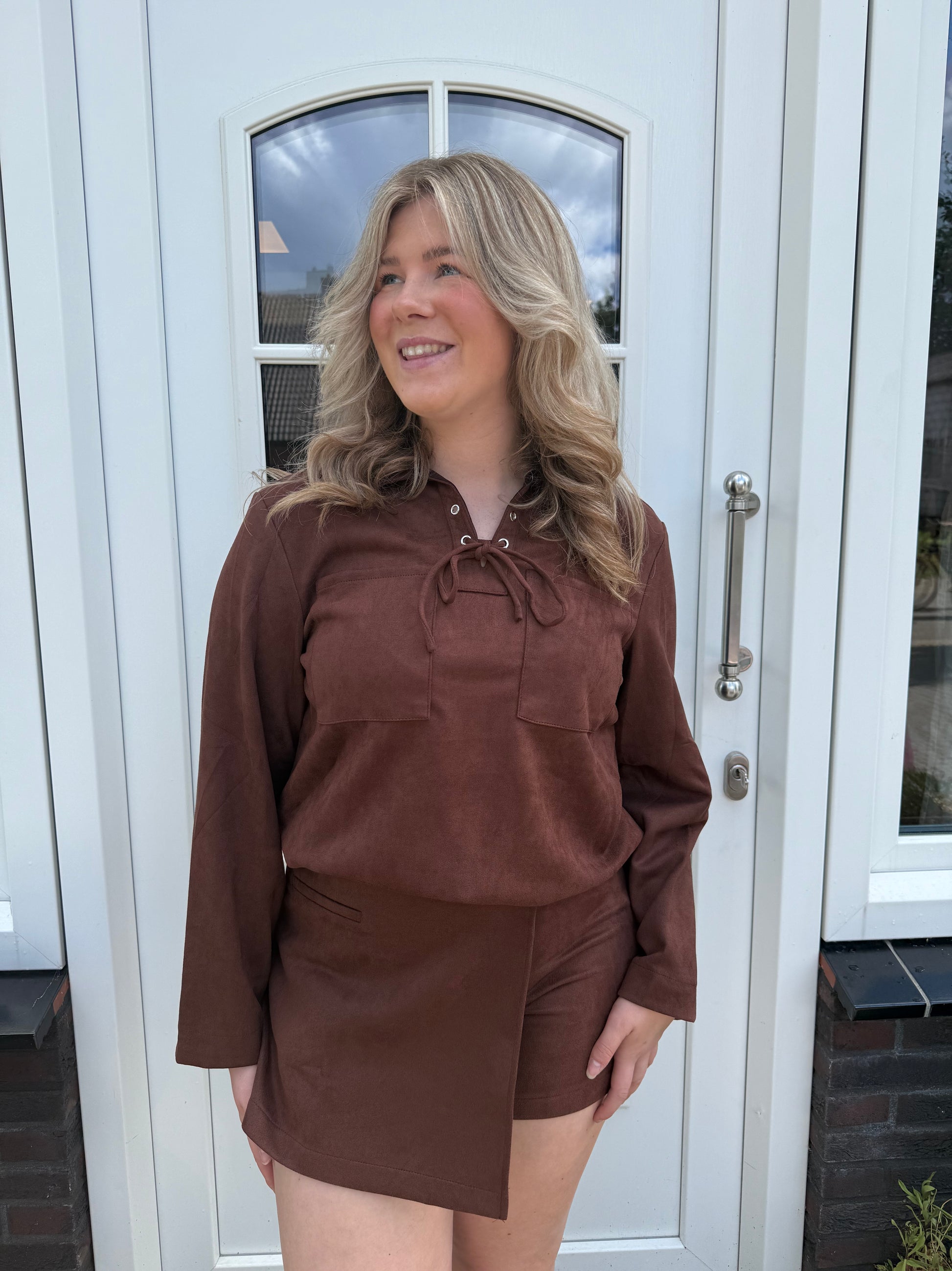 Paulien Blouse - Brown