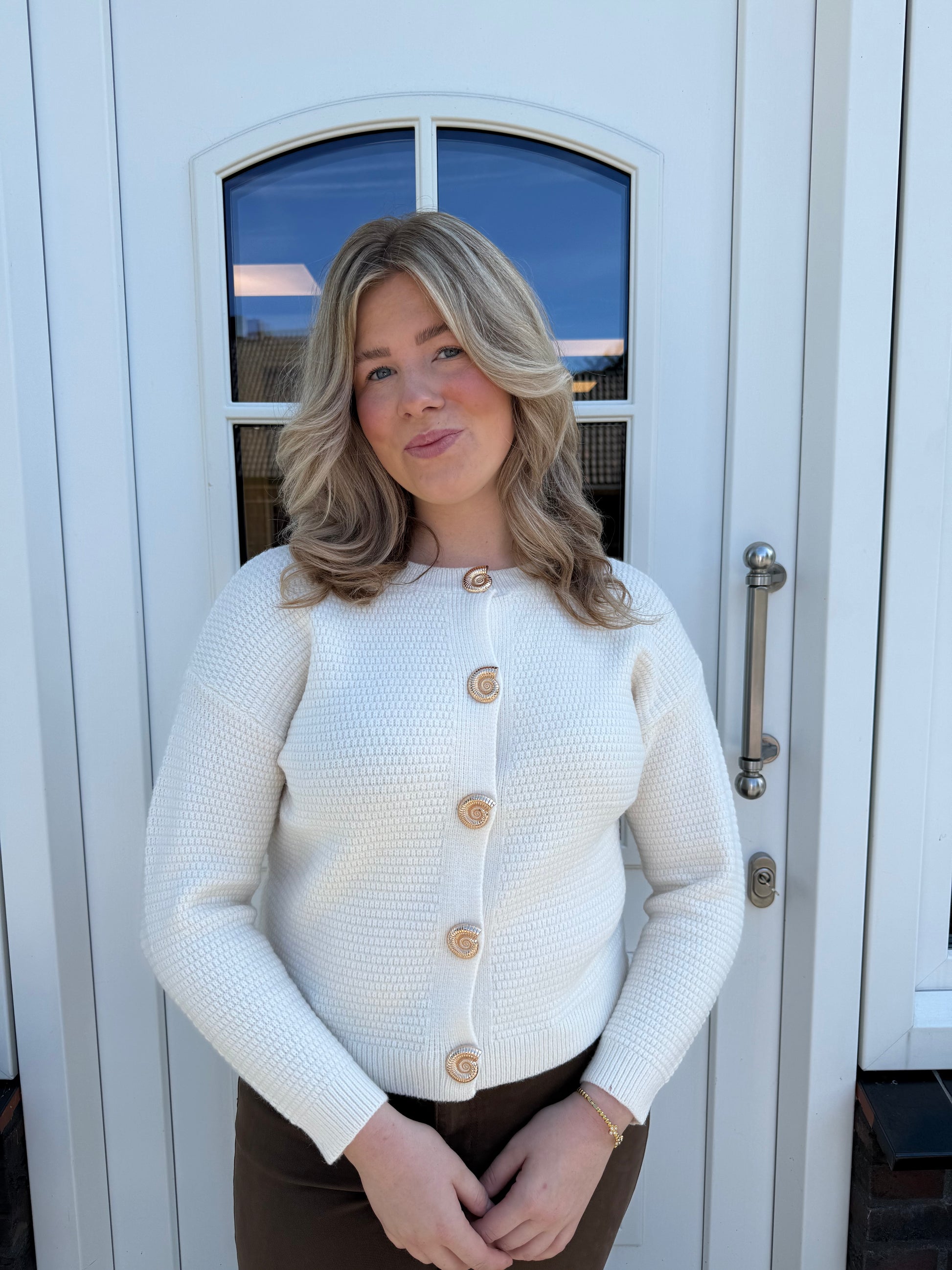 Bella Knited - Creme