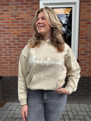 Hoodie Refined - Beige