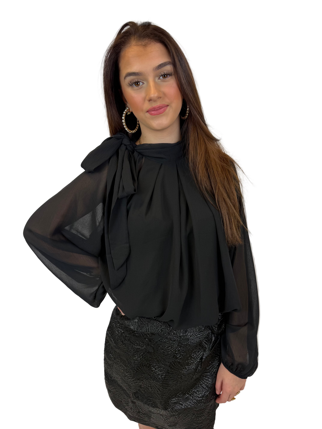 Unika Blouse - Zwart