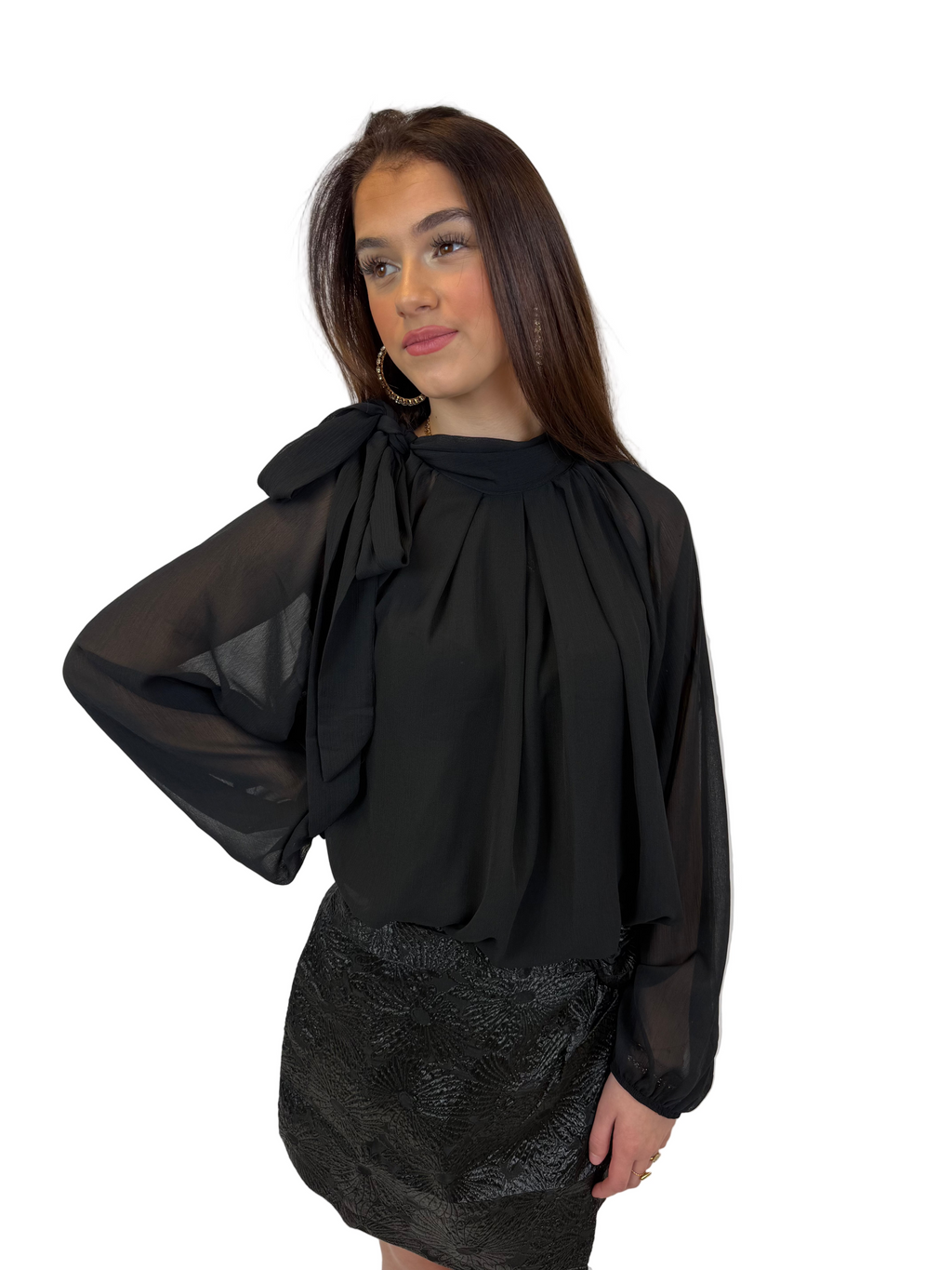 Unika Blouse - Zwart