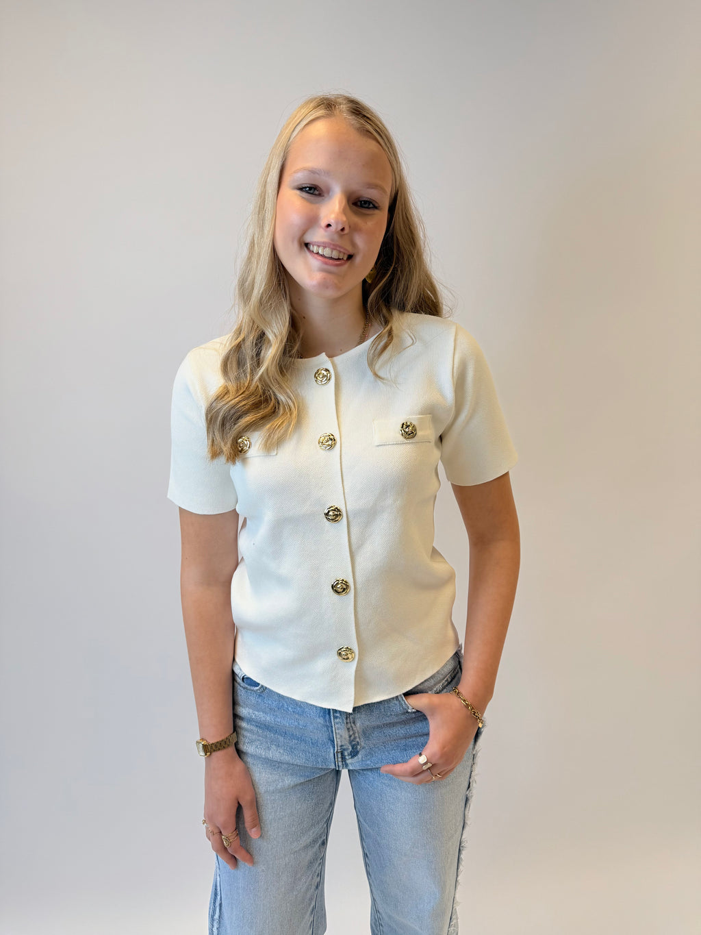 Top Chloe - Wit