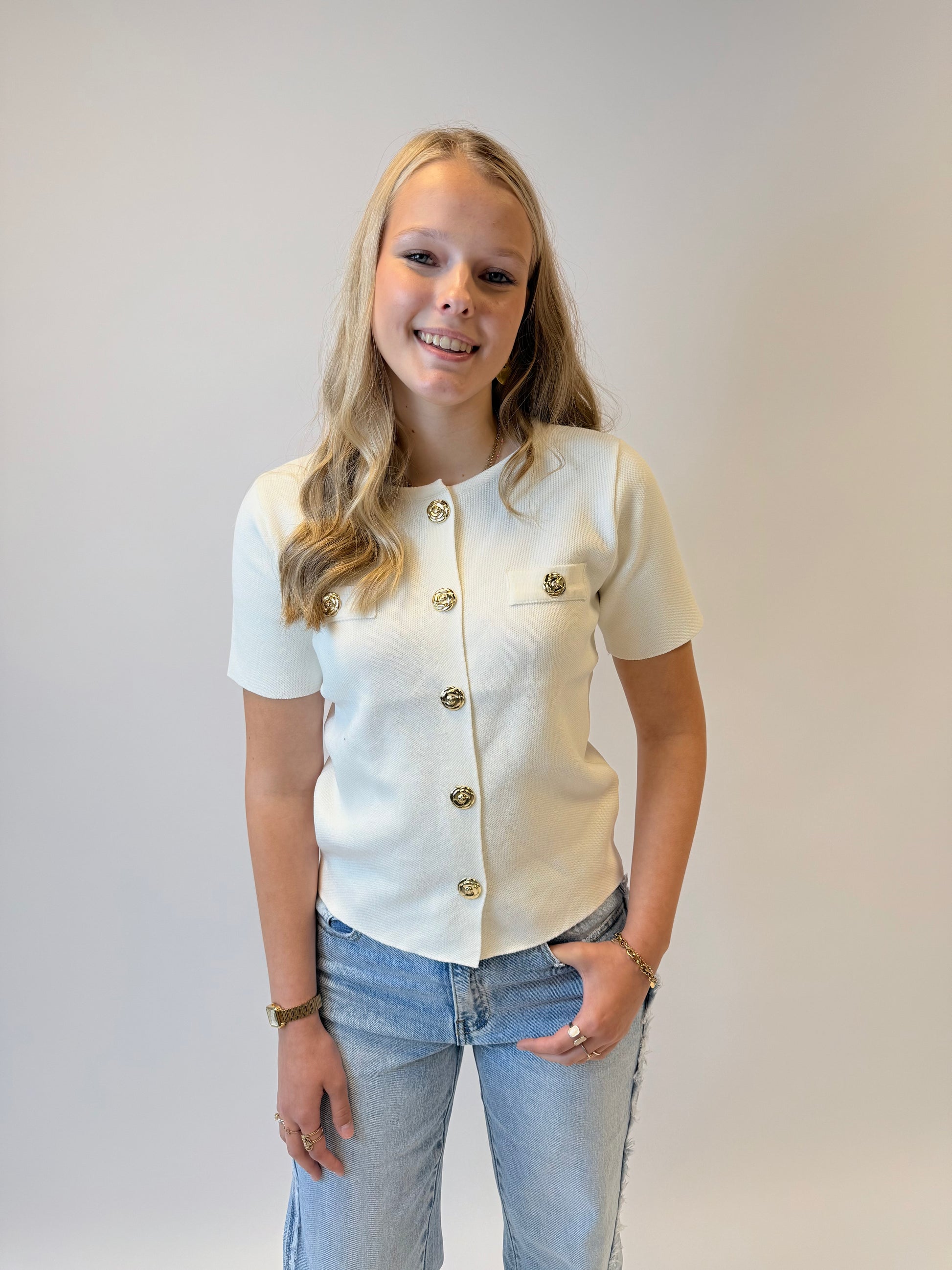 Top Chloe - Wit