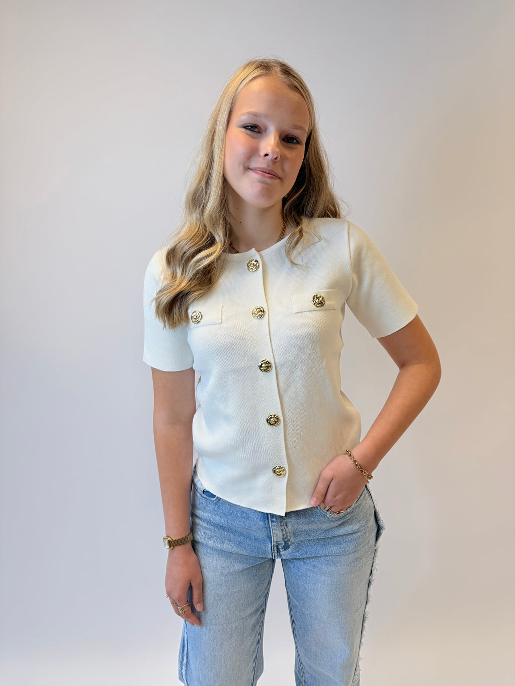 Top Chloe - Wit