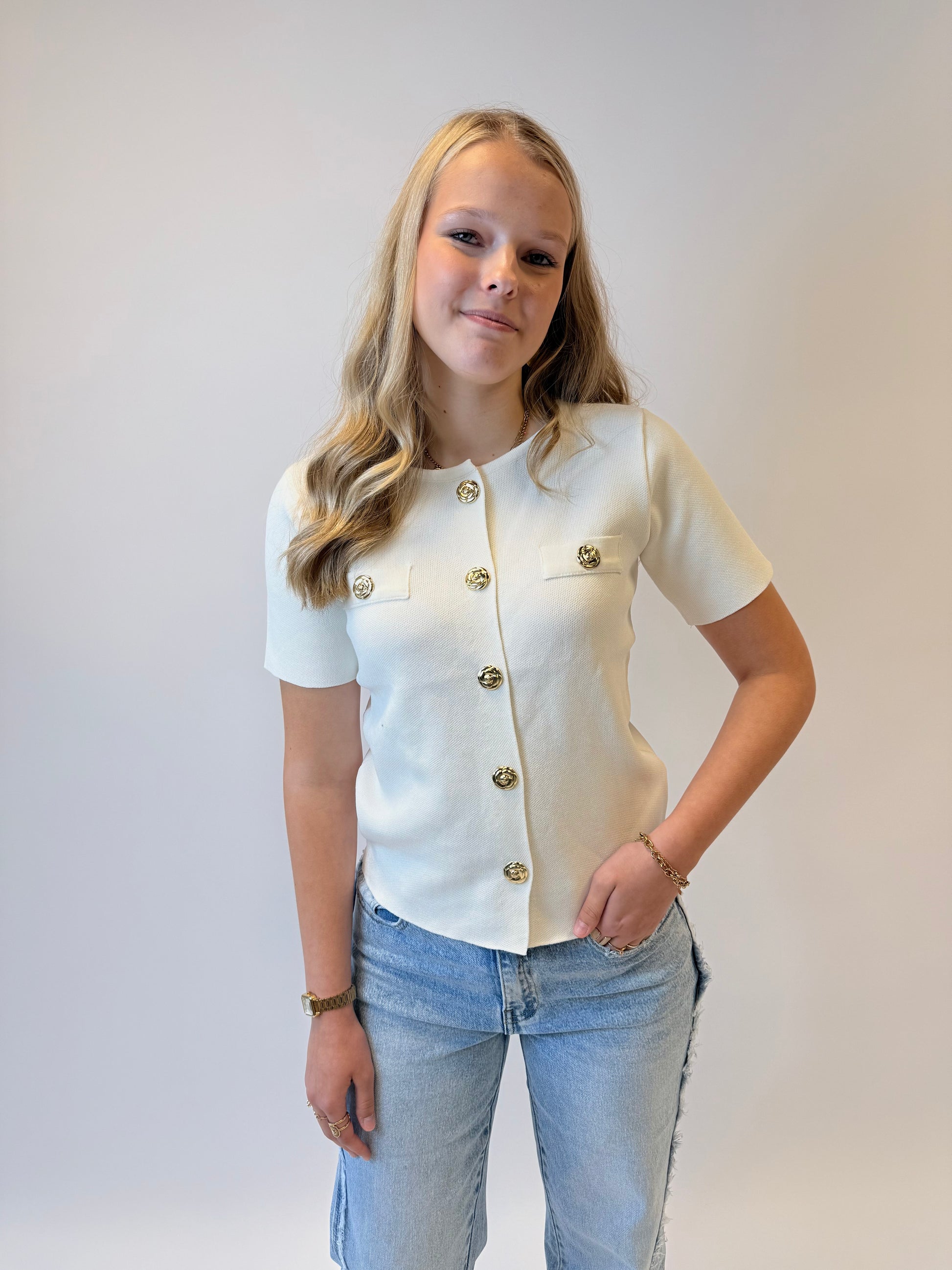 Top Chloe - Wit