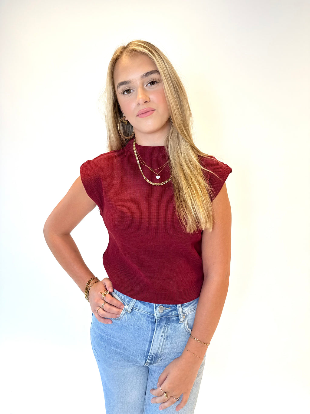 Lucce Top - Bordeaux