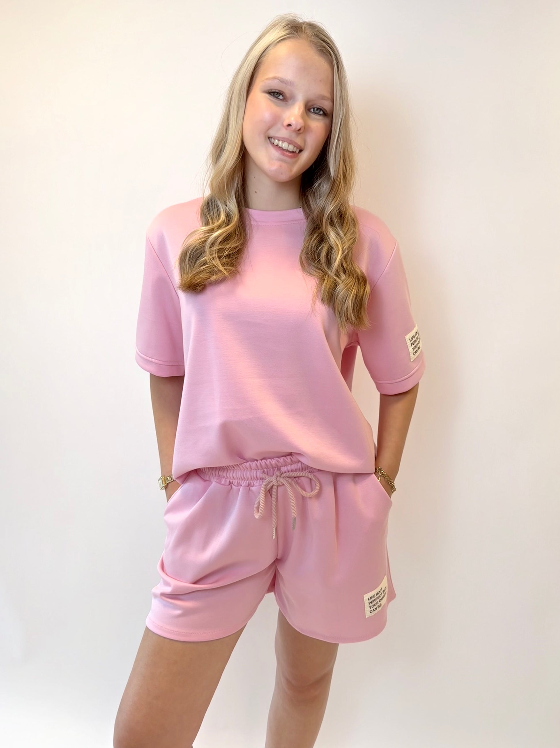 Comfy set - roze