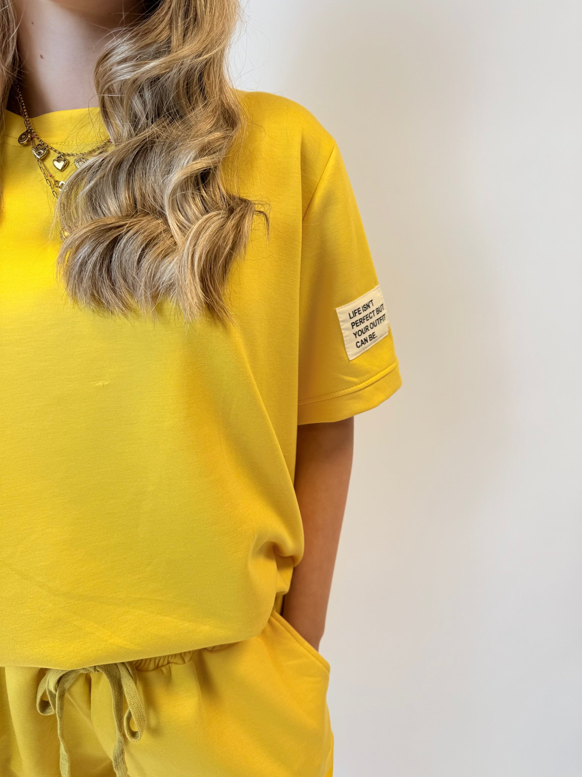 Comfy set - Geel