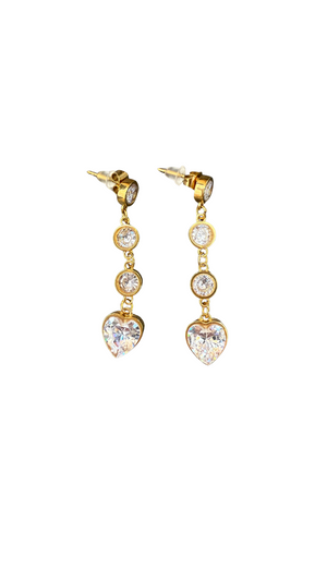 Diamond Hearts - Gold