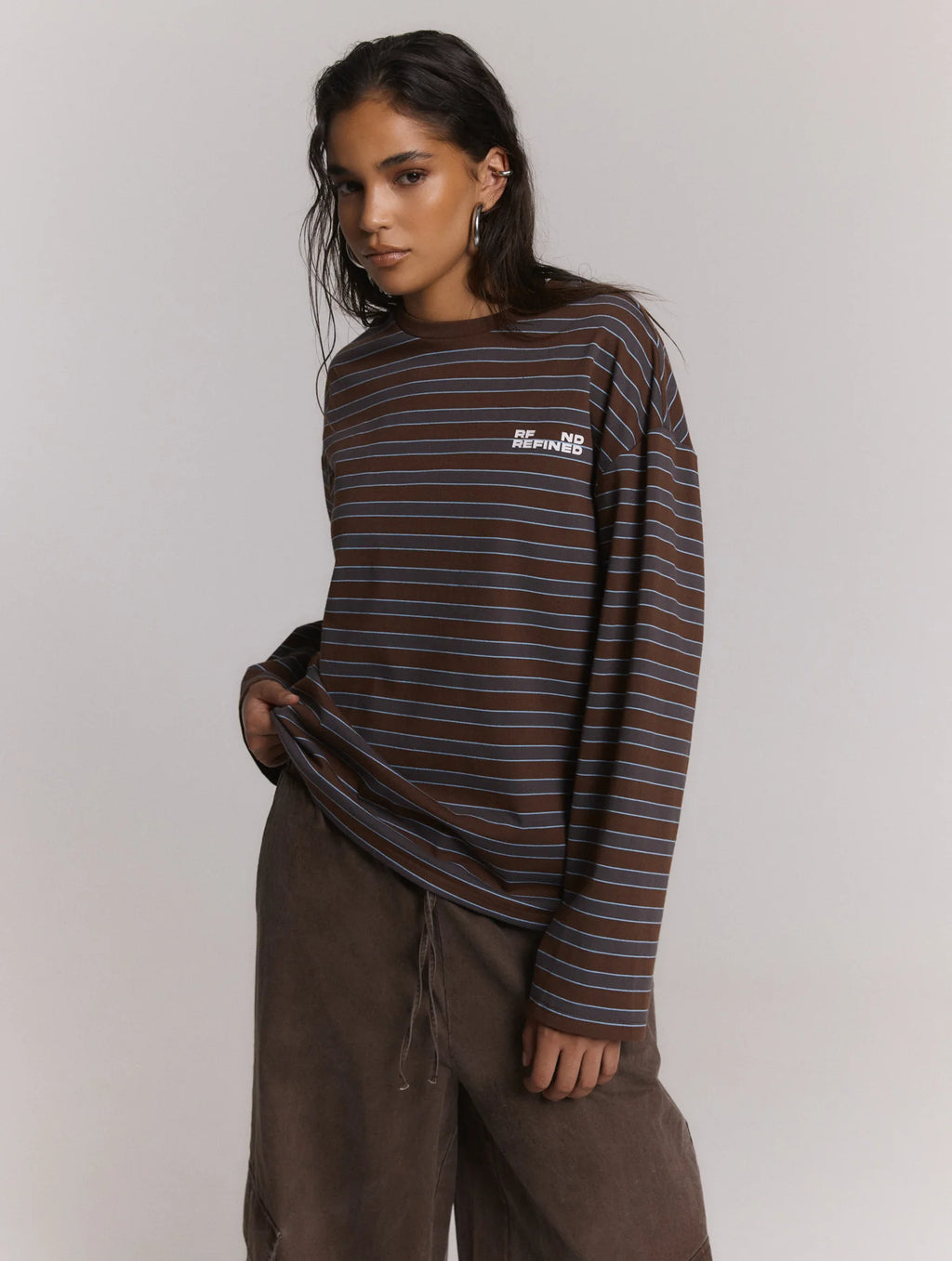 REFINED DEPARTMENT - Amelie Longsleeve 550 Stripe